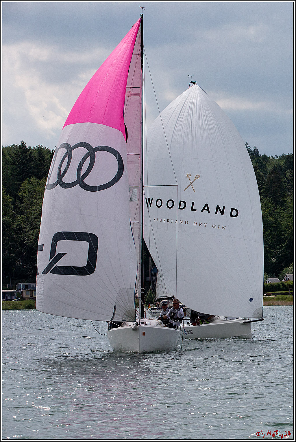 J70 - WOODLAND, 12.06.2021 Segelboot; Segeln; Woodland; Spinnaker; J70; Sorpesee; Sauerland